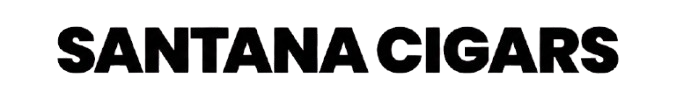 Santa Cigars brand logo in black and transparent
